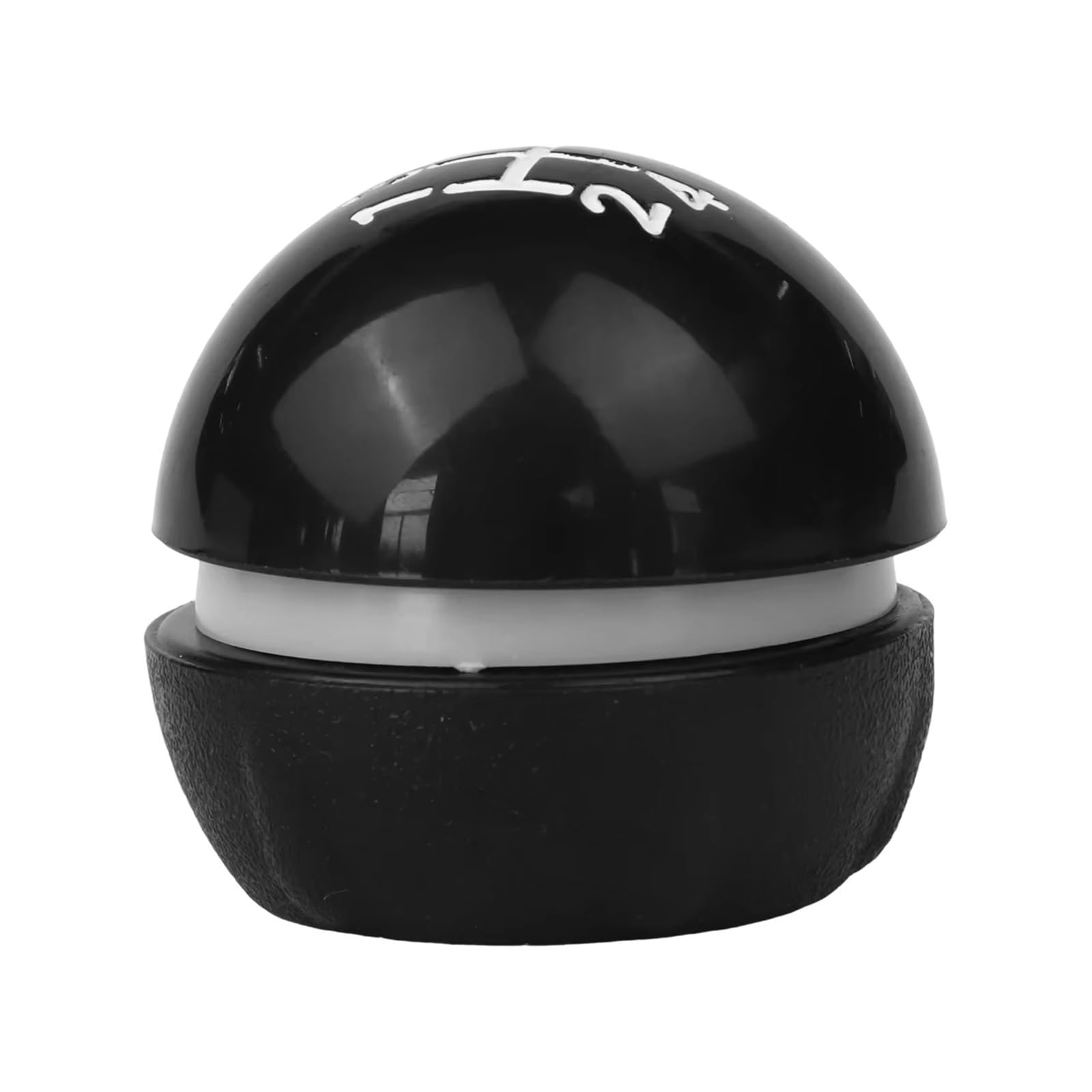 KOEHXJ Shift Gear Knob Cover for Fiat for 500c 2007-2015 Knob Plastic Sporty Shift Lever Easy Installation Car Gear