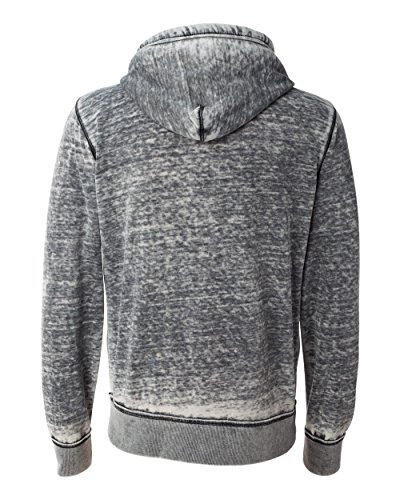 J. America Men's Zen Full Zip Hooded Sweatshirt3