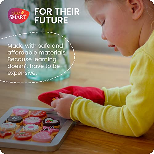 BeeSmart - Wooden Cookie Biscuit Baking Set