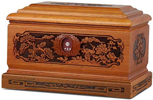 Coffin HZYDD Wooden material, moisture-proof, can store human ashes for a long time, perfect souvenir HZYDD