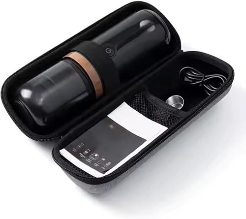 Miniatura 7 de Cafetera de viaje portátil  Una sola porción para espresso en movimiento, compatible con cápsulas Nespresso y cafetera molida, cafetera de una sola