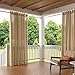 ZipGlo Tension Curtain Rod，40-166IN(3.33-13.83Ft) One-Click Fast Extension Rod Easy to Install White Long Outdoor Curtain Rods No Drilling Never Rust for Window or Shower Patio Diameter 1.26 Inches