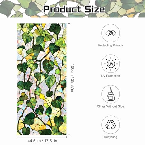 Vinilo Decorativo para Ventana 17.5X39.3 Pulgadas miniatura 2