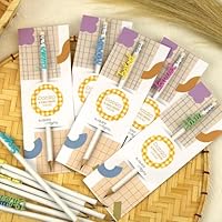 SAQUITOMAGICO Pack 5 Lapices Madera Personalizados con tu nombre