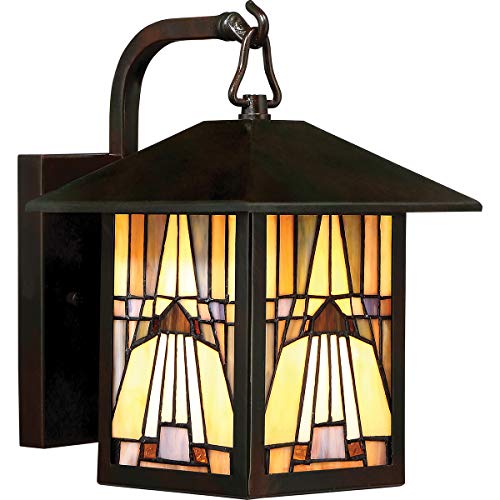 Image of Outdoor IP44 - Wall Light - Sconce - Valiant Bronze - LED E27 60W Bulb - Outside - External - Exterior
