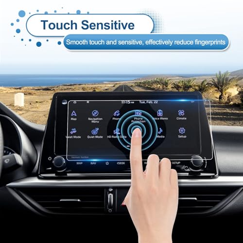 Coleya 2022 2023 2024 Forte Screen Protector for Kia Forte (GT-line/GT/GT Manual) 10.25-inch Touch Screen, 9H Tempered Glass 2024 Forte Accessories HD Transparent 10.25" by Coleya - Image 5