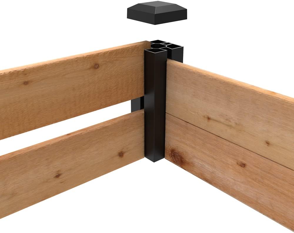 Outdoor Essentials Haven 4 ft. x 8 ft. Natural Cedar Raised Garden Bed