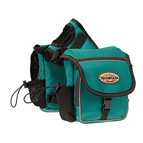Weaver Leather Trail Gear Pommel - Bolsas de mano, color verde Cover