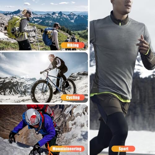 Circorld Calcetines Hombre Mujer, Calcetines Antiampollas Senderismo Algodon, Calcetines Deporte Transpirables, Calcetines Running Con Acolchado Para Trekking, Trabajo, Ciclismo, 3 Pares - imagen 8