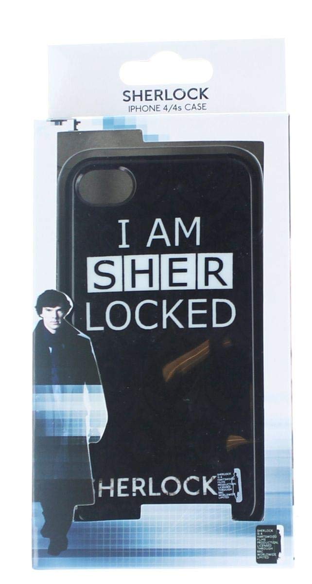 Amazon.com: Sherlock Holmes iPhone 4 Hard Snap Case I Am Sher