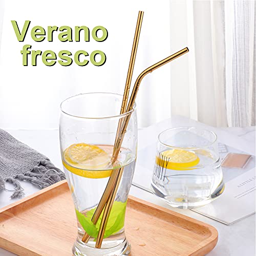 Opiniones y reviews de Popotes de Acero Inoxidable Walmart los 5 más buscados. 17 Popotes de Acero Inoxidable Walmart marca AMYTY (2)