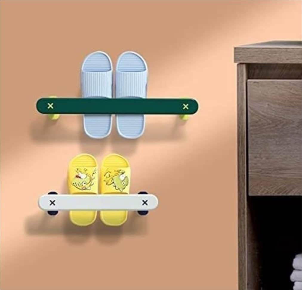 Towel Bar Towel Rack Towel Simple and Creative Towel Rack Towel Rails Wall Mounted Towel Bar Bathroom Towel Storage Towel Towel Shelf Towel Rail/Grün/31Cm