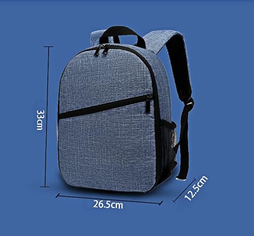 JORCEDI Mochila para câmera, impermeável, bolsa de câmera de grande capacidade para fotógrafos, home