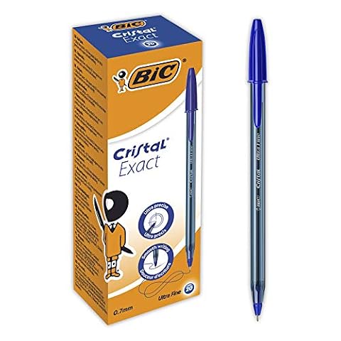 BIC Cristal Exact Długopis niebieski Pudełko 20szt