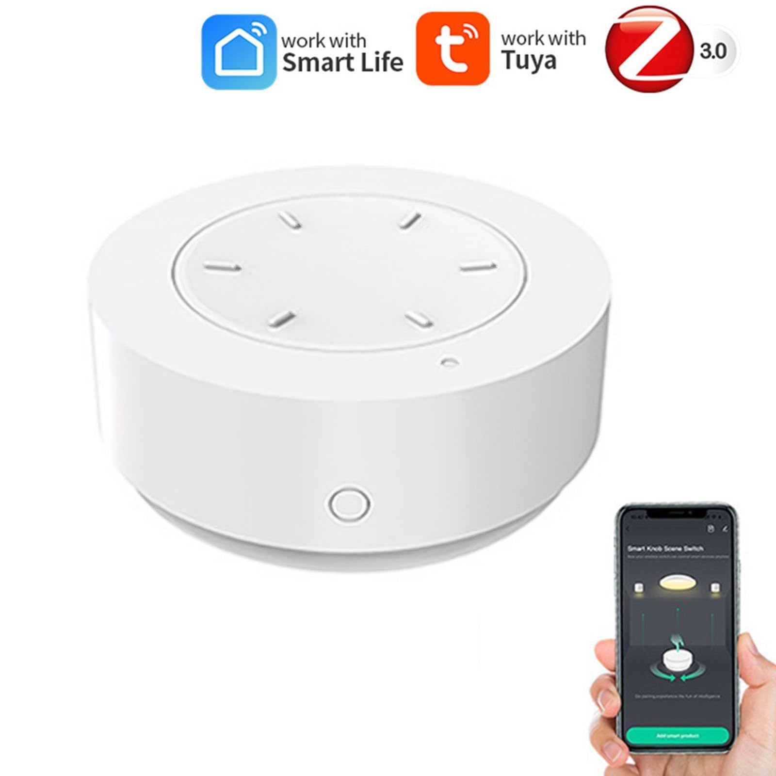 Multiaction Controller | Slimme Scène Switch | activeer scènes | Tuya Smart en SmartLife | zigbee