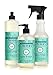 Mrs Meyers Mint Kitchen Basics Bundle: 3 items - (1) Dish Soap, (1) Hand Soap, (1) Everyday Cleaner