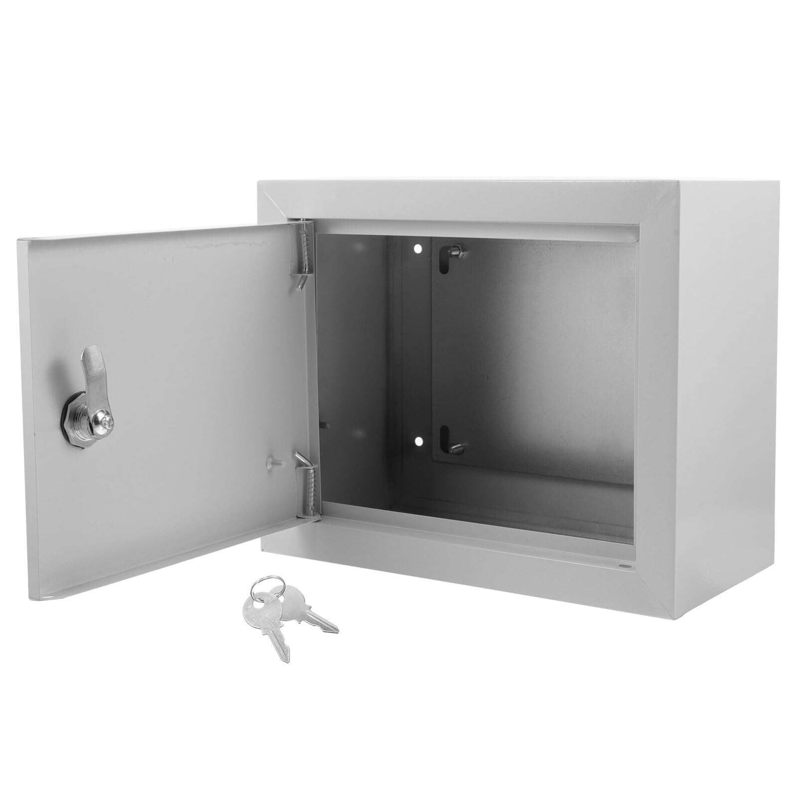 DOITOOL Caja Eléctrica de Aluminio para Montaje en Pared, Resistente Intemperie y Temperaturas Extremas, Adecuado para Entornos Comerciales y Exteriores