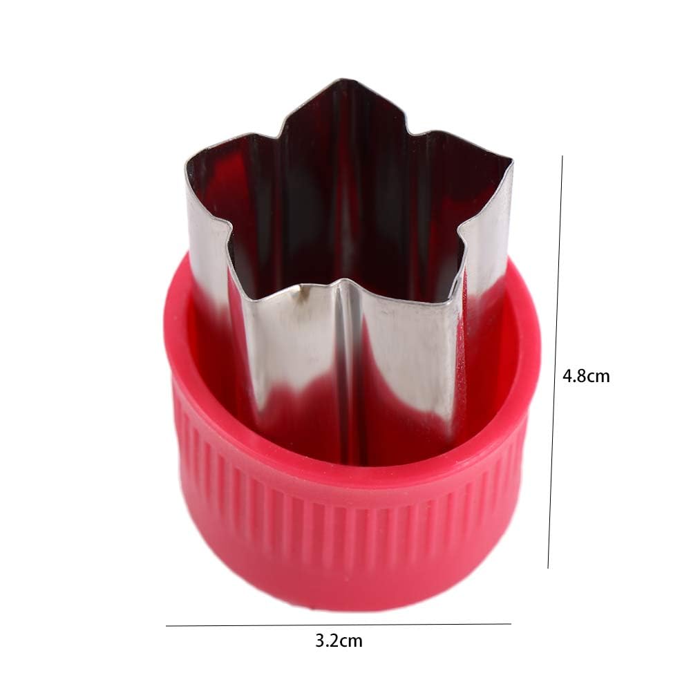 Lot de 6 emporte-pièces en forme de fruits, biscuits, légumes, gadget de découpe, moule à salade de fruits pour cuisine, outils de décoration de gâteaux