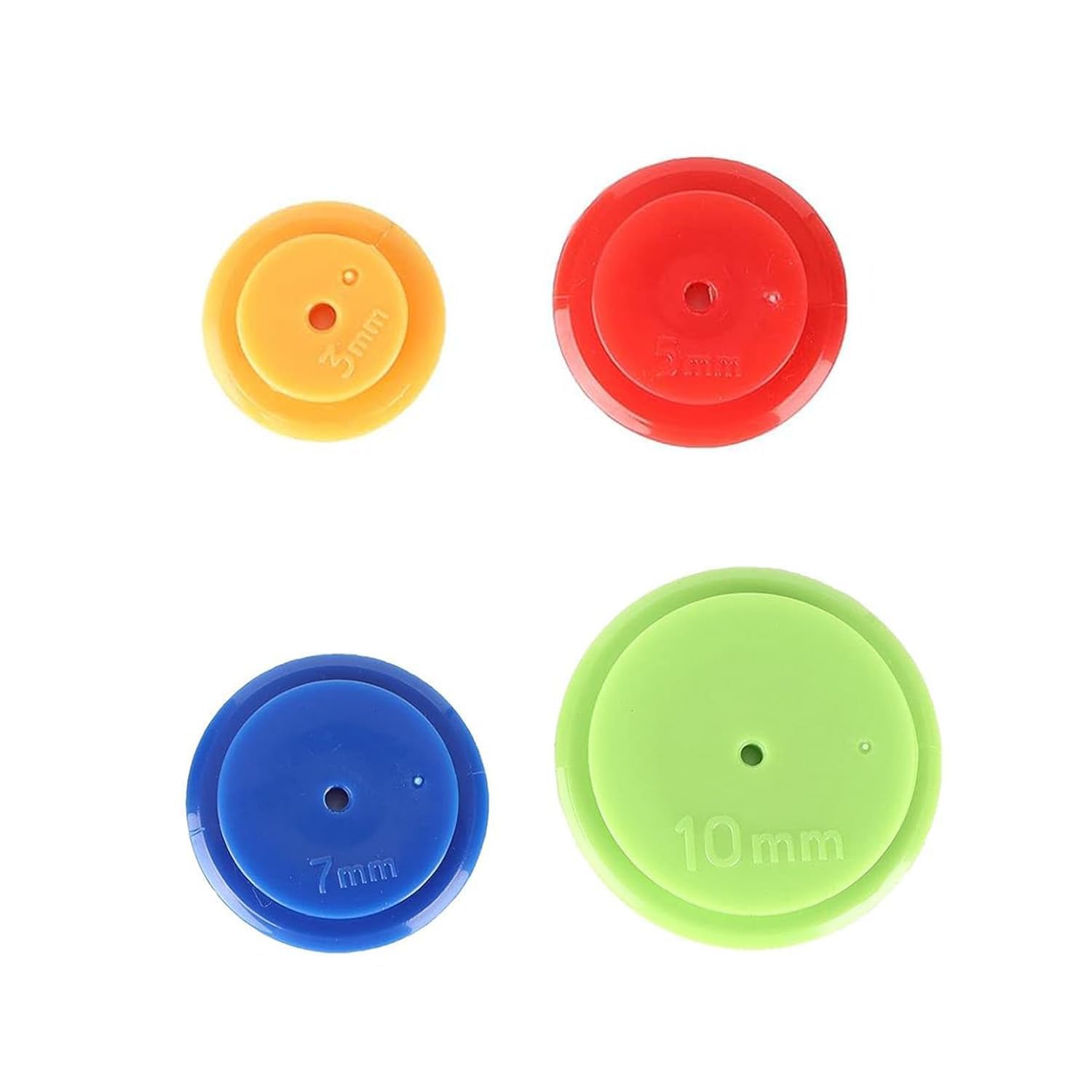 4 PCS Seam Allowance Markers, Sewing Craft Circular Wheels, Sewing Aids, Circle Sewing Wheel, for Sewing Crafts Sewing Patchwork