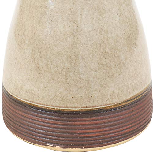 Sunnydaze Outdoor Ceramic Bird Bath - Duo-Tone - High-Fired, Hand-Painted, Uv And Frost Resistant Finish - Patio, Lawn, Garden Decorative Birdbath - Yam #TOP5