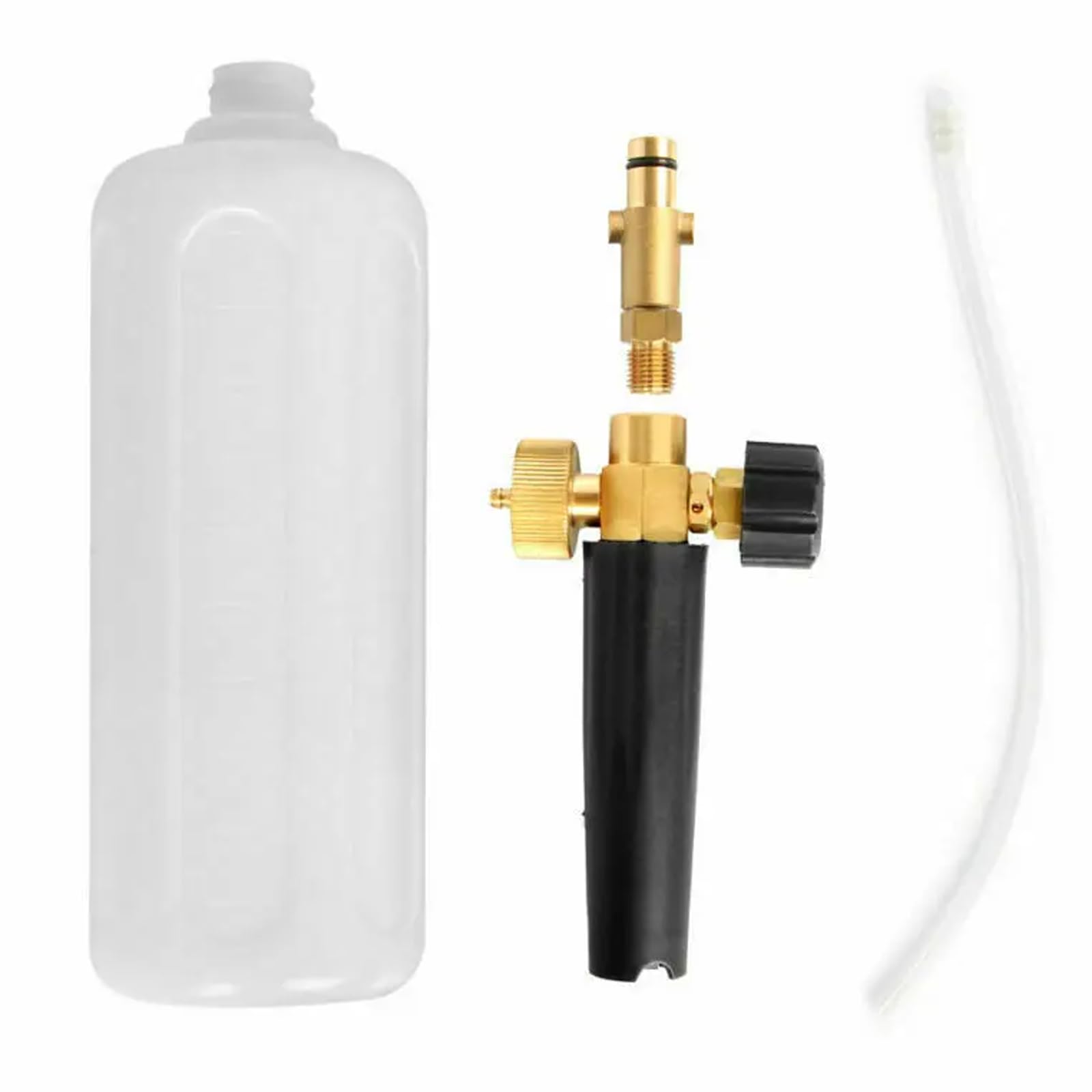 Anhoer Snow Foam Lance Leak Proof Snow Foam Gun 1L Bottles Snow Foam Bottle with Adjustable Nozzle for Nilfisk Gerni STIHL G1/G2/G3/G4/G4R/G5 - Image 4