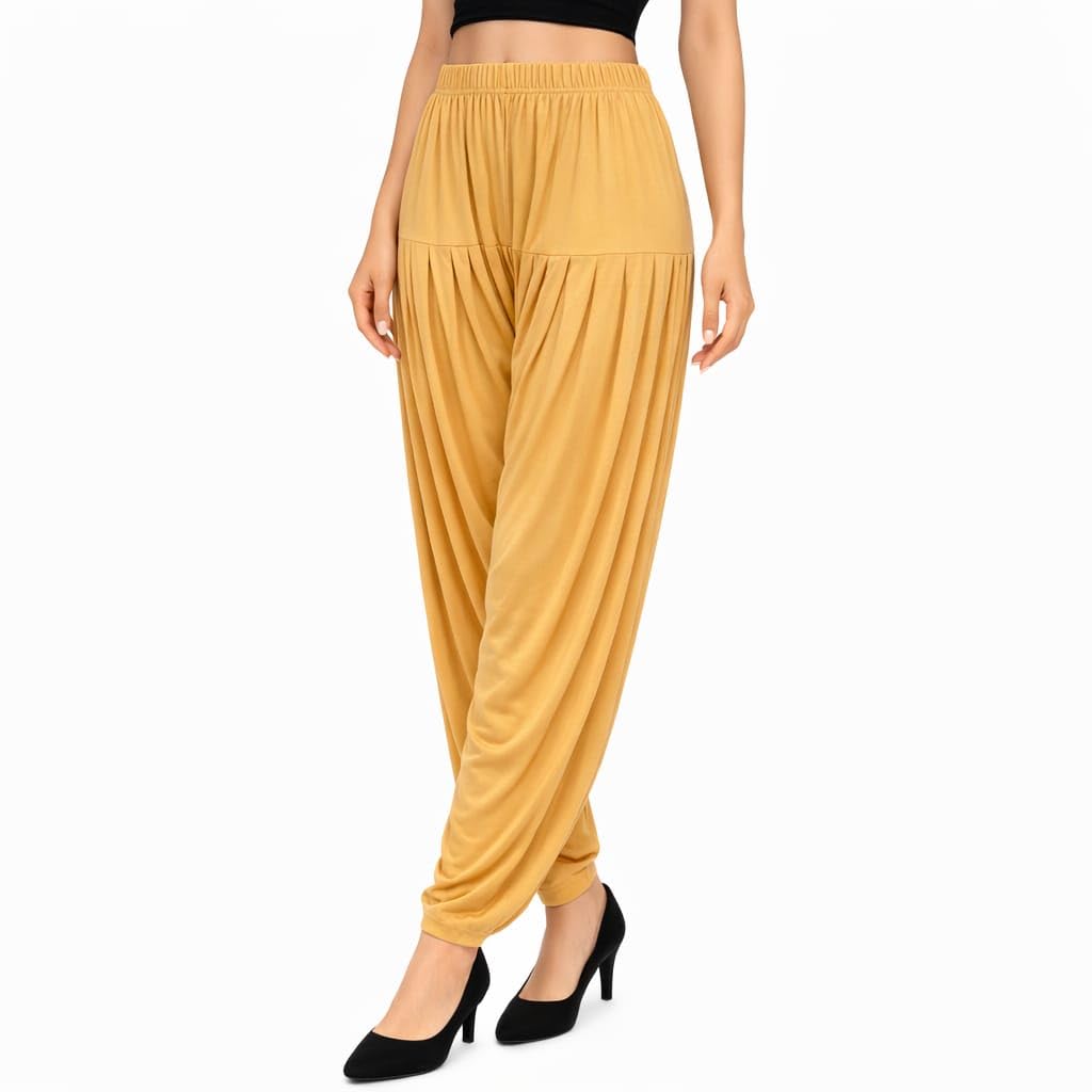 Women’s Patiala Pants | Soft Viscose Ethnic Patiala Salwar with Elastic Waistband-picture-56