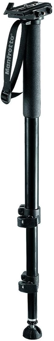 Manfrotto 557B Video Monopod w/ 3273 Sliding Rapid-Connect Plate System