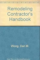 Remodeling Contractor's Handbook 0934041458 Book Cover