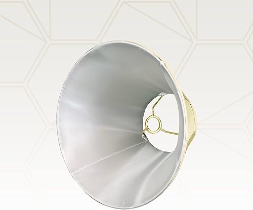 Miniatura 3 de Royal Designs, Inc. BS-707U-12EG Deep Empire Basic - Pantalla para lámpara con conector roscado UNO, 6 x 12 x 9.25, cáscara de huevo