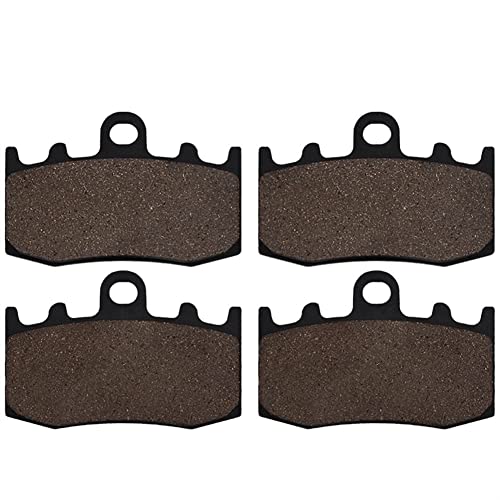 �I�[�g�o�C�̃u���[�L�p�b�h �ɓK�p HP2 R 1100 S R1150GS RT R 1200 GS ST RT K 1200 GT S K 1300 GT 2000-2015�I�[�g�o�C�̃t�����g�ƃ��A�̃u���[�L�p�b�h(2�΂̑O�ʃp�b�h)