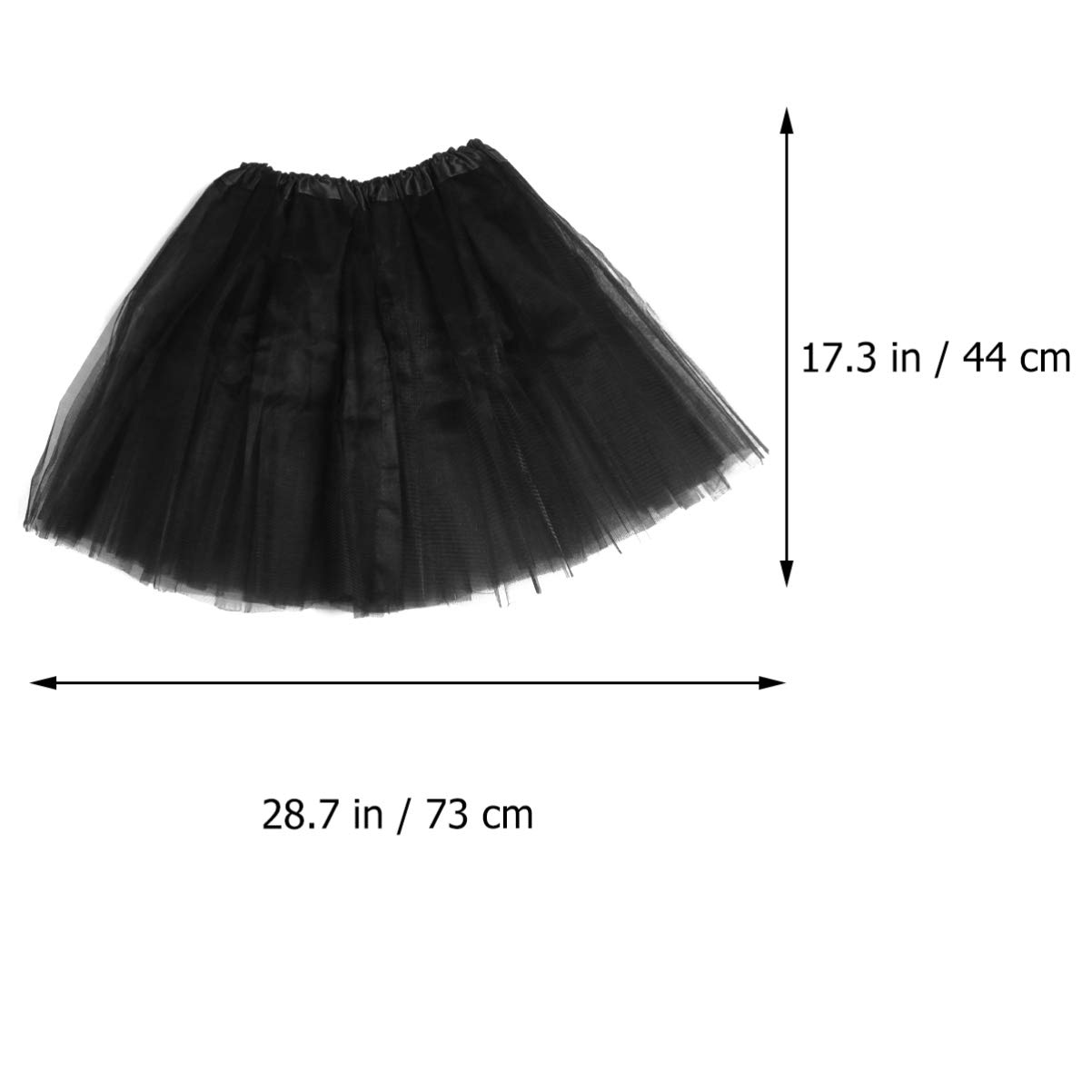 TOYANDONA 18pezzi Costume Retro Anni Per Set Neon e Gonna Tutu Accessori Per e Cosplay