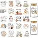 AFRITEE UV DTF Cup Wrap - 20 Sheets Boho Bible Verse Christian UV DTF Cup Wraps for 16 oz Glass, Christian Motivational Quotes Transfer Stickers for Water Bottle Crafts Religious Creative Gifts