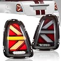 VLAND Rückleuchten Kompatibel für Mini Cooper R56 R57 R58 R59 2007-2013, Mit E-Prüfzeichen,1 Satz (Klar)