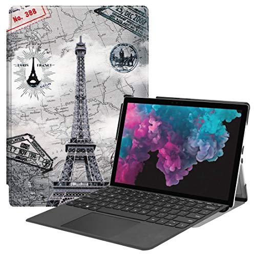 Housse en Cuir pour Surface Pro 4 5 6 | Élégance et Protection Haute Qualité