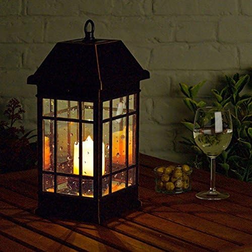 Smart Solar 3960KR1 15" San Rafael II Table Top Solar Mission Lantern2