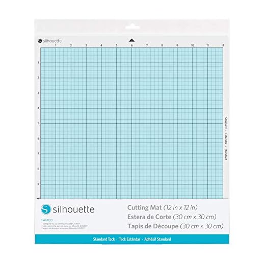 Silhouette America CUT-MAT-12-3T-2PACK - Base para cortar (30,5 cm), transparente