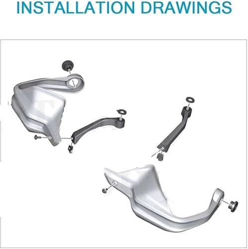 Miniatura 4 de for F750GS F850GS F750 F850 GS 2018-2020 Motorcycle Handguard Shield Hand Guard Protector Windshield F 850 GS 750 Handguard Handguards