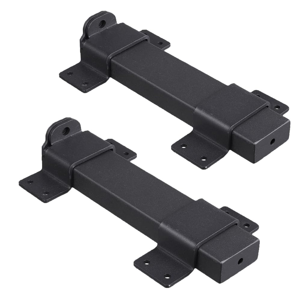 Littimoon 2pcs Slide Gate,Heavy Duty Lock with Padlock Hole, Suitable for Wooden Fences,Barn Door Lock,Outdoor