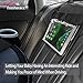 FresherAcc Car iPad Kindle Tablet Holder for Rear and Forward Facing Mirror, Car Mount Hanger Case for Vehicle Backseat Headrest Up to 10.5', Lightweight Washable and Portable (Black)
