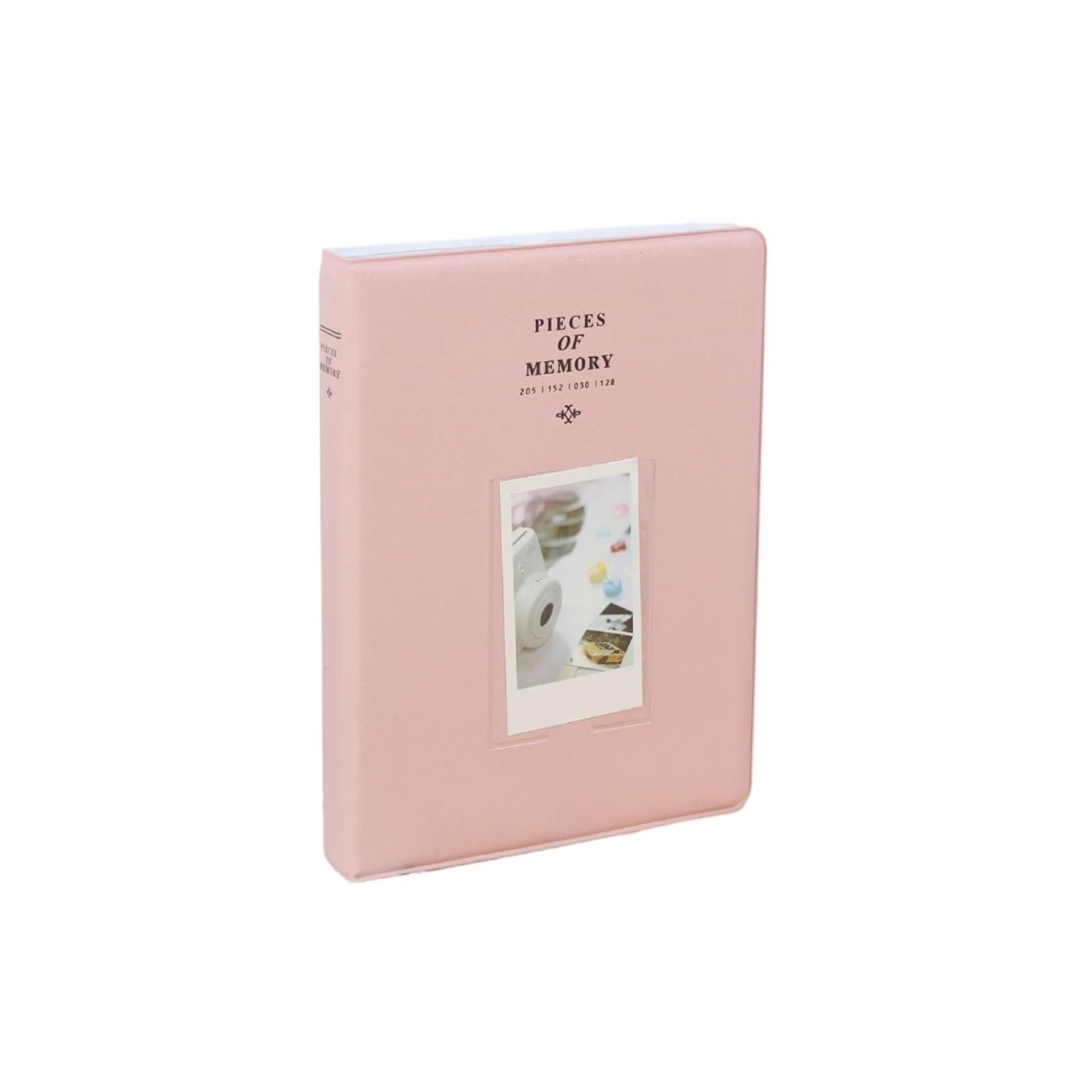 128 Pockets Photo Album Kpop Card Ticket Holder Memory Book for Family Anniversary(Color 4)