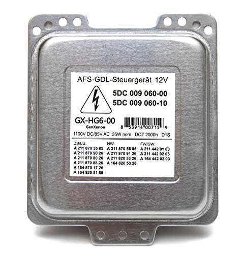 Replacement for 5DC 009 060-00 / 5DC 009 060-10 Xenon HID Ballast Headlight Control Unit Module for Mercedes-Benz E-Class ML-Class GL-Class