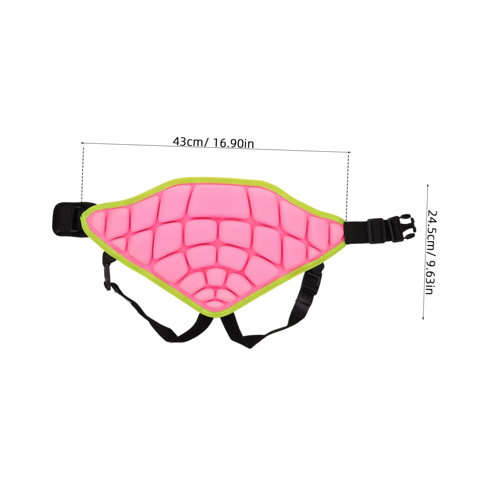 WOONEKY Eva Sponge Skating Hip Pad Protective Children's Snowboard Gear Padded Butt Protector for Skating