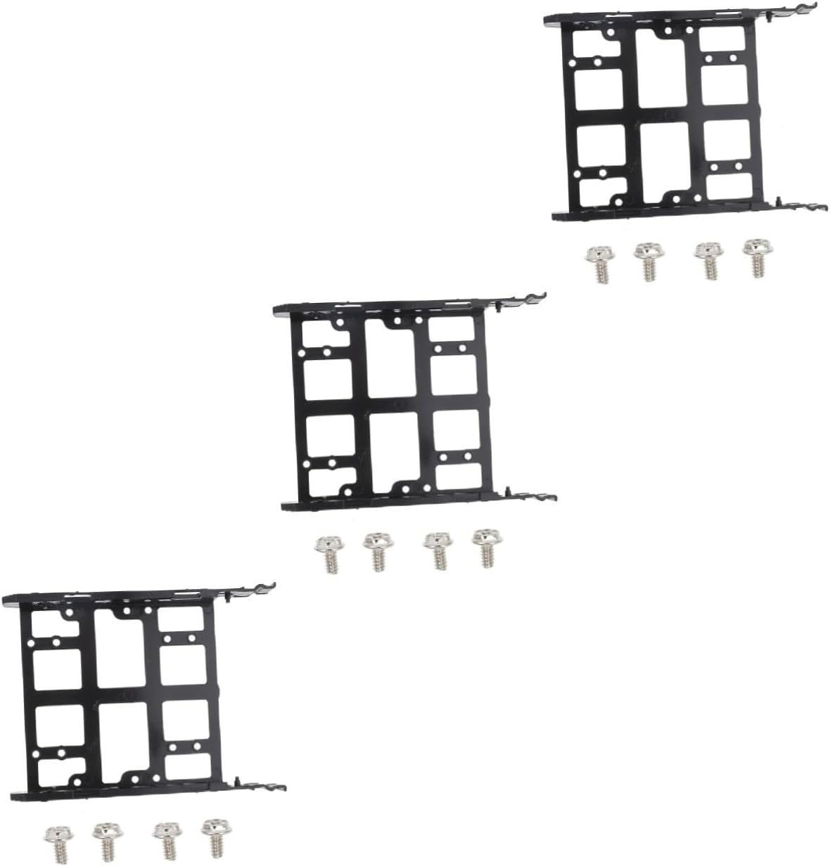 Mipcase 9pcs Hard Drive Bracket for Easy Installation High-Temperature Resistant Mounting for Internal Drives