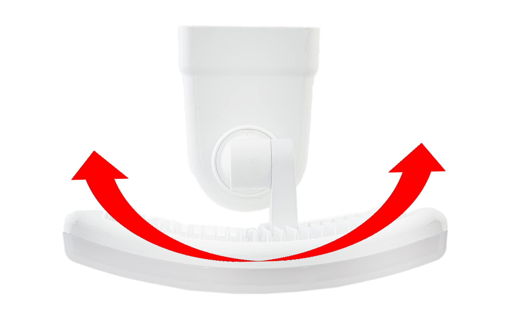 HUBER LED Strahler, 30W, 3300lm, weiß | Wand und Eckmontage, Außenstrahler, Fluter, Hofstrahler, IP65