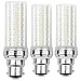 HZSANUE LED Ampoule à Maïs 20W, 150W Équivalent Ampoules à Incandescence, B22 LED Baïonnette Ampoules, 6000K Blanc Froid, 2000LM, Pack of 3