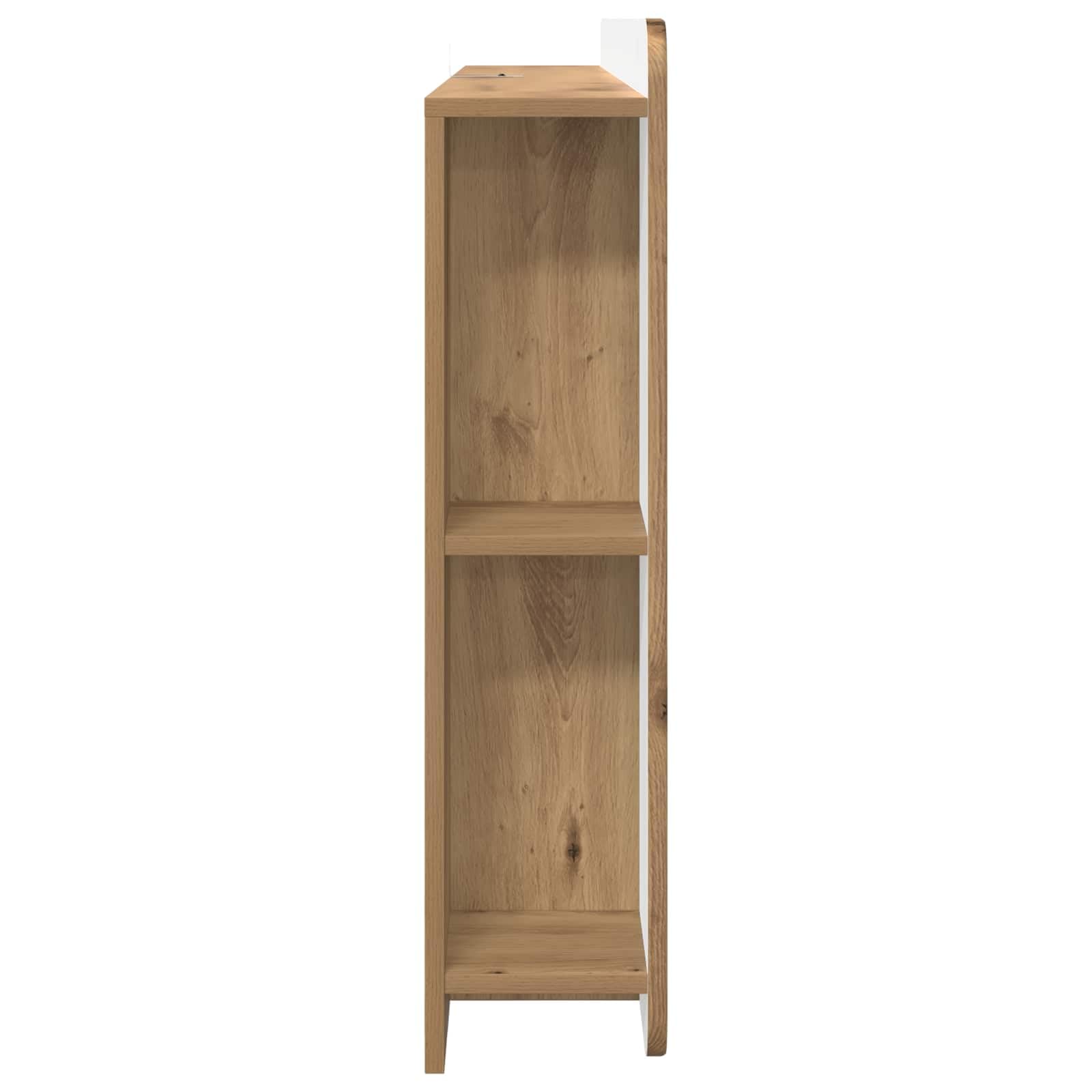 Zagłówek szafki z drewna dębowego Artisan z dużą ilością miejsca do przechowywania, wszechstronne akcesoria do ramy łóżka, wyściełane, wolnostojące, do montażu na ścianie, idealny do
