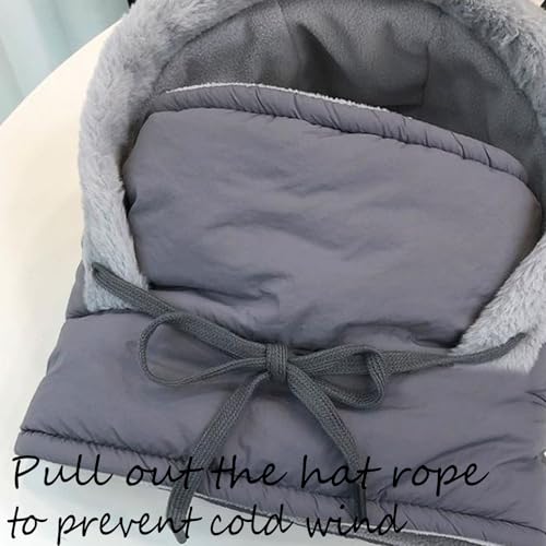 Plush-Lined Thickened Thermal Hat with Face Mask for Men and Women, Matorioo Windproof Ski Cold Winter Scarf Warm4