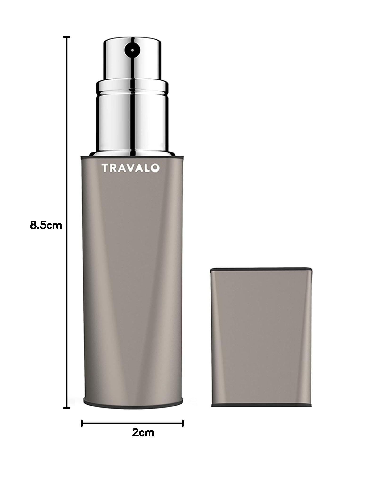 Travalo Obscura Grey Atomizer