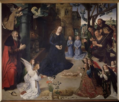 Retable de Portinari l'Adoration des bergers : Sublimez l'ambiance vintage de votre chambre