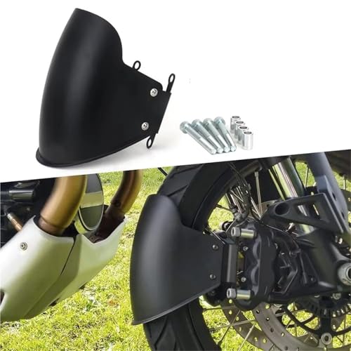 Guardabarros Guzzi V85 TT para rutas de aventura y viajes bajo la lluvia en moto 5